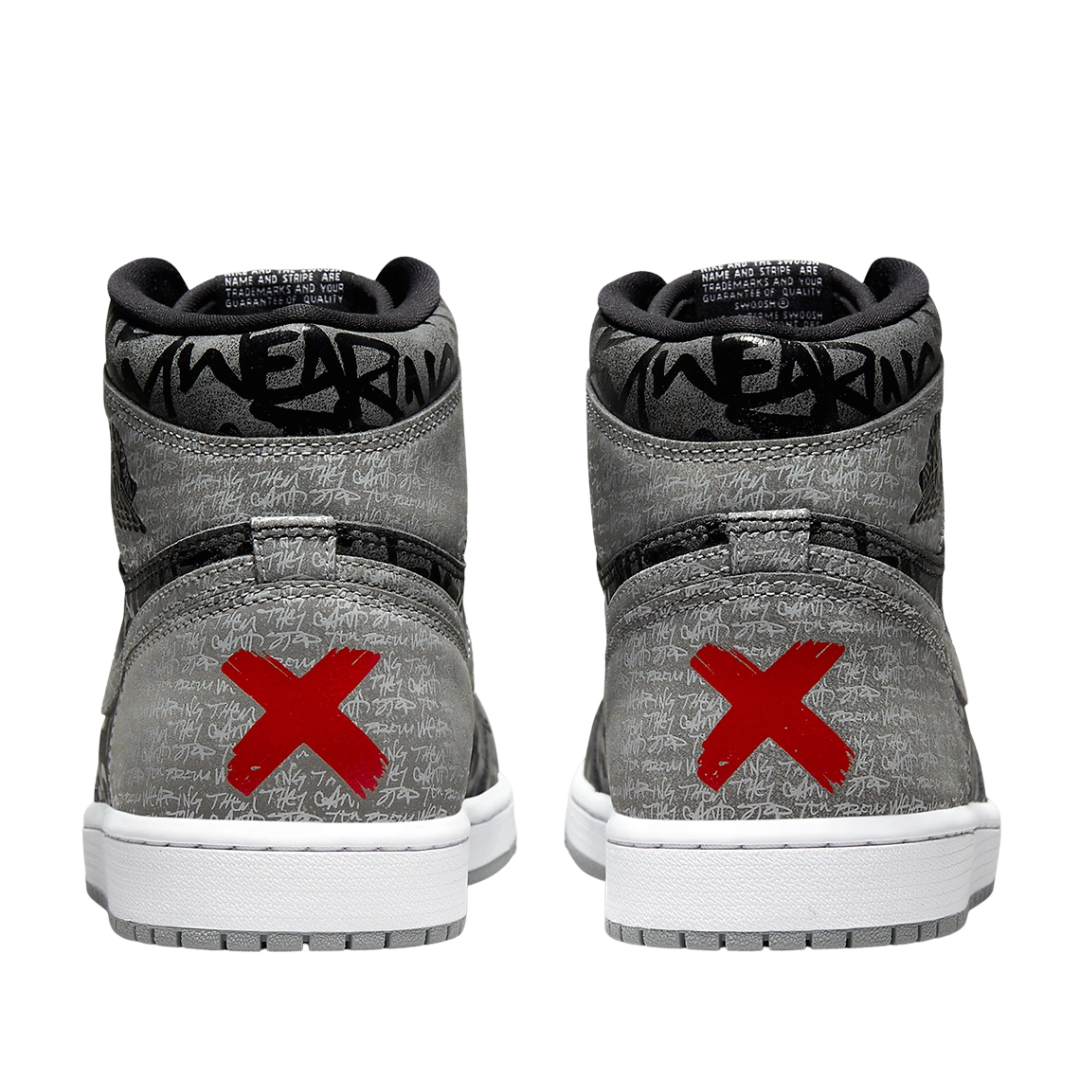 Air Jordan 1 Retro High OG Undefeated Rebellionaire – Shoe Volume